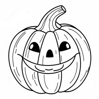 Smilende Jack Olantern Farvelaegningsside 10167-8359