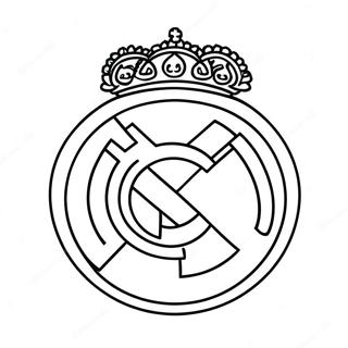 Real Madrid Logo Farveside 10236-8411