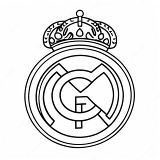 Real Madrid Logo Farveside 10236-8412