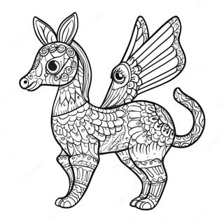 Alebrije Farvelægningssider