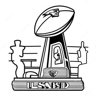 Super Bowl 58 Logo Farveside 10517-8627