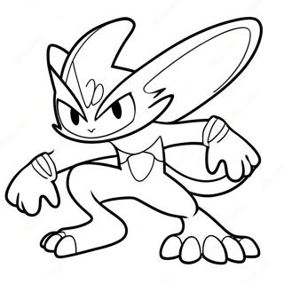 Dynamisk Greninja I Kamp Farveside 11038-9045