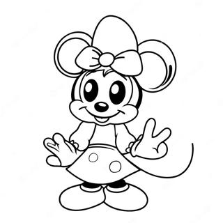 Sod Minnie Mouse Med Slojfe Farveside 112-94