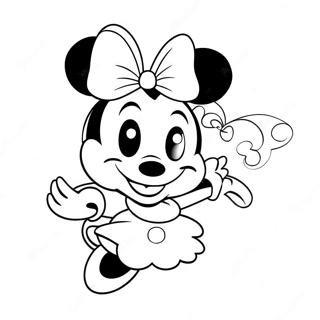 Sod Minnie Mouse Med Slojfe Farveside 112-96