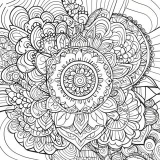 Vibrant Gel Pen Mandala Farveside 11458-9391