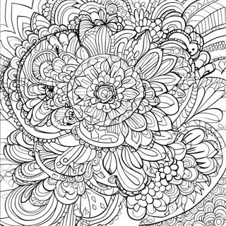 Vibrant Gel Pen Mandala Farveside 11458-9392