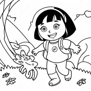 Dora The Explorer Eventyr Farveside 11848-9704