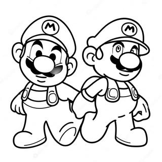 Mario Og Luigi Eventyr Farveside 12098-9903