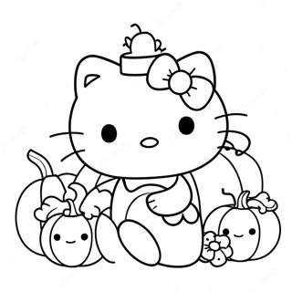 Hello Kitty Med Graeskar Farveside 12448-10357