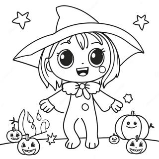 Anime Halloween Malebog 12527-10419