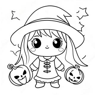 Anime Halloween Malebog 12527-10420