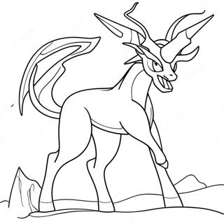 Legendaer Arceus I Aktion Farvelaegning 12748-10605