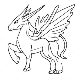 Legendaer Arceus I Aktion Farvelaegning 12748-10607