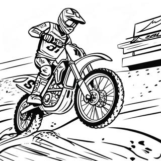 Supercross Motocross Racing Scene Farveside 13417-11134