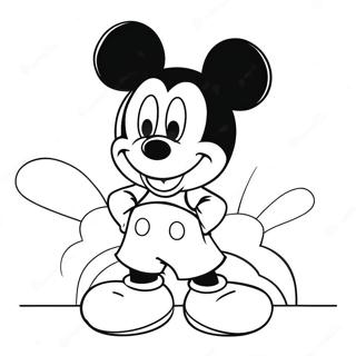 Mickey Mouse Valentinsdag Farveside 13738-11383