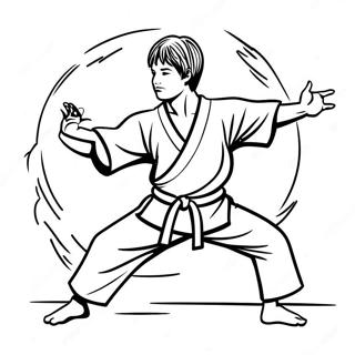 Karate Kid I Aktion Farveside 14069-11657