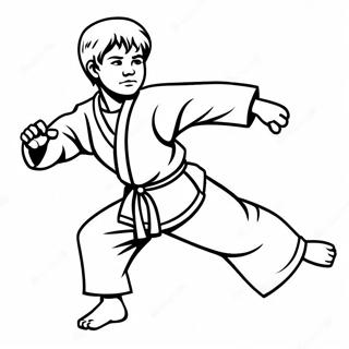 Karate Kid I Aktion Farveside 14069-11658