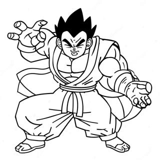 Gohan Beast I Aktion Farveside 14149-11721