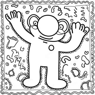 Keith Haring Farveside 14749-12192