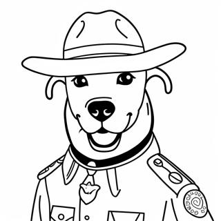 Sheriff Labrador Farvelægningssider