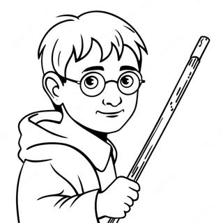 Harry Potter Med Tryllestav Farveside 14810-12243