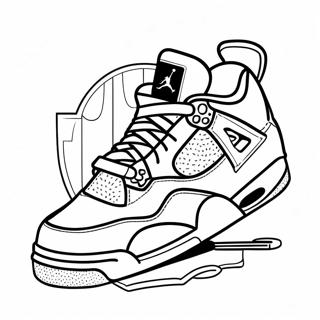 Jordan 4 Sneakers Farvelægningssider