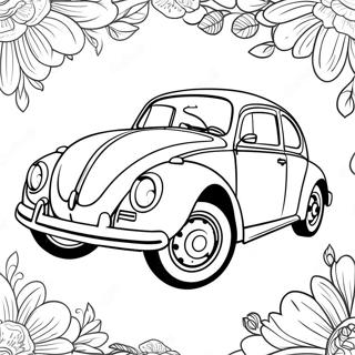 Klassisk Volkswagen Beetle Farveside 16122-13610