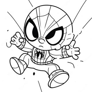 Baby Spiderman Farvelaegning 16382-13808