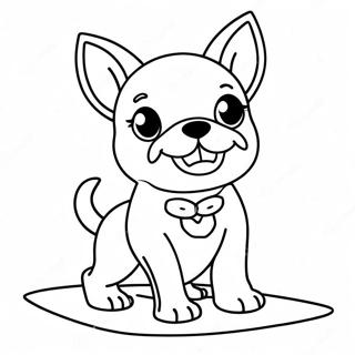 Legesyg Boston Terrier Farvelaegning 16423-13842