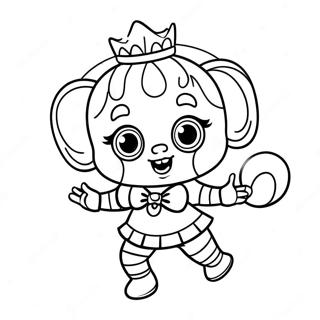 Circus Baby I Aktion Farveside 16843-14188