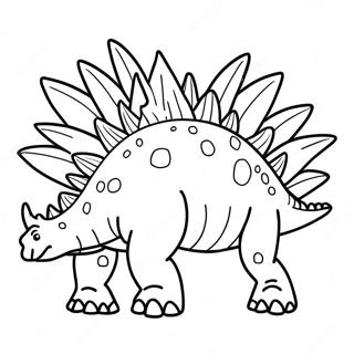 Stegosaurus Farveside 17103-14382