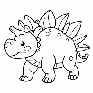 Stegosaurus Farveside 17103-14383