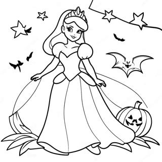 Disney Prinsesse Halloween Farveside 17424-14630