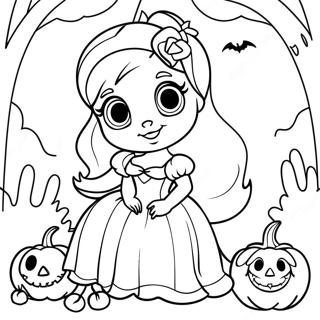 Disney Prinsesse Halloween Farveside 17424-14632