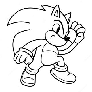 Sonic The Werehog I Aktion Farveside 17866-14977