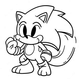 Sonic The Werehog I Aktion Farveside 17866-14979