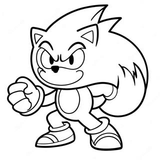 Sonic The Werehog I Aktion Farveside 17866-14980