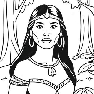 Pocahontas I Skoven Farveside 1792-1480