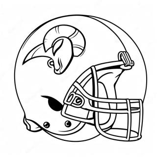 La Rams Logo Farveside 18105-15167