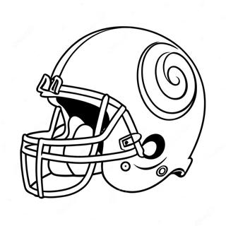 La Rams Logo Farveside 18105-15168