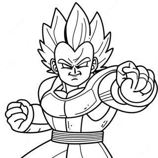 Super Saiyan Vegeta I Kamp Farveside 18226-15274