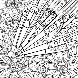 Farverige Pen Design Farveside 18236-15283