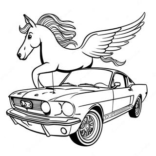 Mustang Farvelægningssider