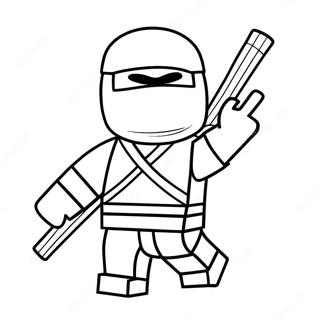 Roblox Ninja I Aktion Farveside 18536-15521