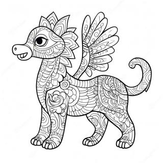 Alebrijes Farveside 18695-15647