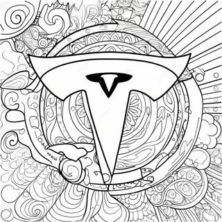 Tesla Logo Farveside 1871-1538