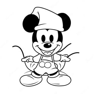 Elskvaerdig Mickey Mouse Farveside 18879-15796