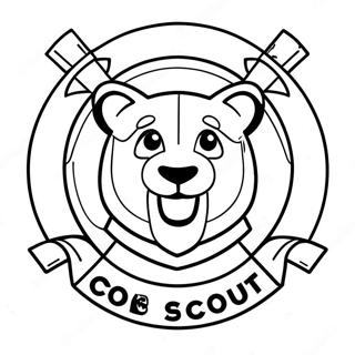 Cub Scout Farvelægningssider