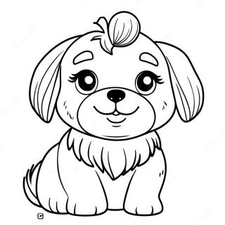 Sod Shih Tzu Der Leger Farveside 19319-16145