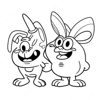 Ren Og Stimpy Farveside 19368-16183